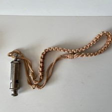 Garstins Referee Whistle Complete with Lanyard Overall Whistle measurement 80mm picture