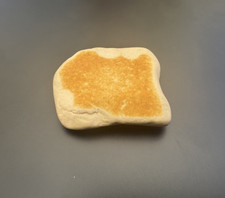 Natural White Beach Stone With Orange Mineral Pattern San Francisco Pebble picture