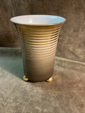 Vintage Furstenberg Porcelain China Germany Mid-Century Deco Ball Footed Base picture