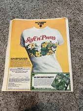 1979 Soft N Pretty T Shirt Newspaper Ad & Coupon picture