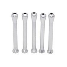 1x Silver Metal Straw Tube Party Accessories Snuff For Bar Sniffer picture