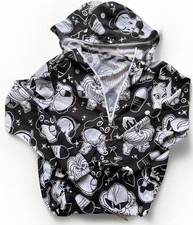 Meow Wolf Slurpzone Future Fantasy Delight Anime Windbreaker Jacket Unisex XS picture