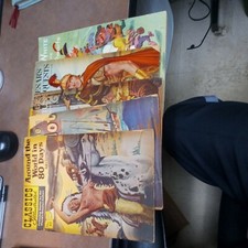 Classics Illustrated 5 Issue Comics Lot Run Set Collection The Pilot Caesar's... picture