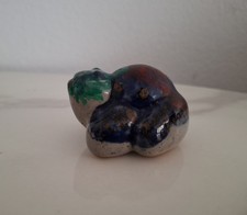 Vintage ceramic cheeky frog figurine With Anatomical Surprise Human.2x2x2.5 Inch picture