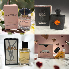 4 Perfume Miniature Armani My Way, YSL Black Opium/Libre, Prada  picture