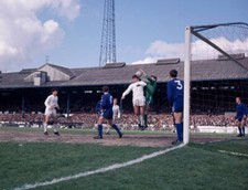 Chelsea v Leeds United - Football League Division One 1967 Old Photo picture