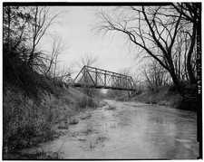 Photo:Brashear Missouri 1924 Old Grade Road Bridge Pratt Through Truss picture
