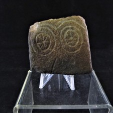 Ancient Iberian Paleolithic Neolithic Stone Owl/Eye Idol Goddess ~ Super Rare picture