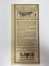 1920 J.I. CASE Thresher Power Farming Machinery Magazine Print Ad Vintage picture