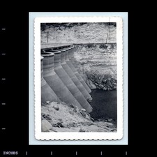 Old Vintage Photo LANDSCAPE DAM RESERVOIR LAKE picture