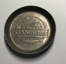 VINTAGE STANHOME STANLEY HOME PRODUCTS HOSTESS PARTY ALUMINUM COASTER/Ashtray picture