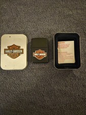 Harley Davidson zippo lighter vintage picture