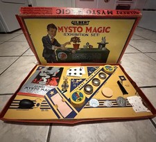 1938 A.C. Gilbert MYSTO MAGIC Exhibition Set No. 1½ Complete Vintage Magic Kit picture