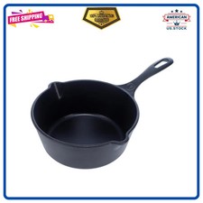 Victoria Cast Iron Saucepan, Cast Iron Melting Pot, Made in Colombia, 2QT picture