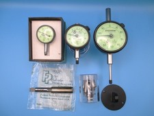 Vintage Federal Dial Indicators- Set of 3 With Spare Tips and Accessory Tap picture