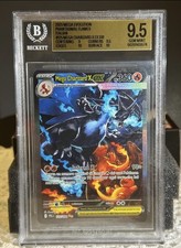Pokemon Mega Charizard X ex SIR 125/094 Italian BGS 9.5 Gem Mint picture
