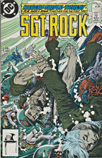 SGT. ROCK #422  EASY COMPANY /  HARD TO FIND LAST ISSUE  DC  1988  NICE picture