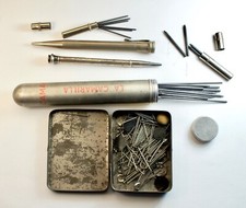 Rare Antique 2 Sterling Silver Pencil Pen with Different Sizes of Leads picture