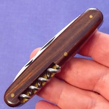 Antique E Bruckmann Mann Knife Made in Solingen Germany Equal End Bartenders picture