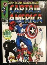 CAPTAIN AMERICA VOL 1 HC STAN LEE JACK KIRBY #100 101 102 103-113 BRAND NEW 125 picture