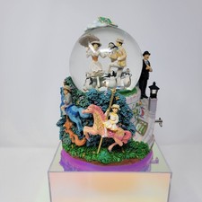 *RARE* 2001 Disney Store MARRY POPPINS Musical Animated Snow Globe (READ) picture