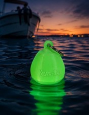 Floating Waterproof Keychain - set of 2 Glow in the Dark Marine Key Float Buoy f picture