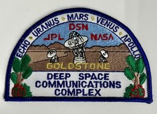 Vintage NASA JPL Goldstone Deep Space Communications Complex Patch DSN Apollo picture
