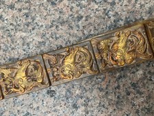 33 Inches Unique Hand Made Chinese Old Jade *Hawk* Belt  picture