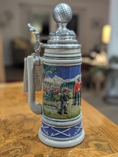 Original Thewalt Golfers Beer Stein Golf Ball Top Germany #2720 of 10,000 picture