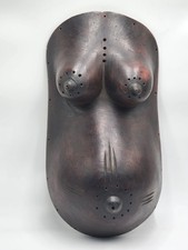 Rare Traditional African Makonde Fertility Belly Mask, Fine Art picture