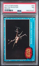 1977 STAR WARS #53 BATTLE IN OUTER SPACE PSA 7 picture