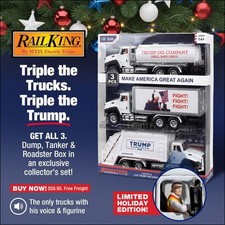 President Donald Trump 3 Truck MAGA Set picture