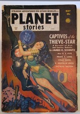 Planet Stories May 1951 VG Allen Anderson GGA Cover James H Schmitz Pulp Key picture