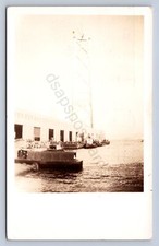 K9/ San Francisco California Postcard RPPC c1935 Harbor Boats Tower 377 picture