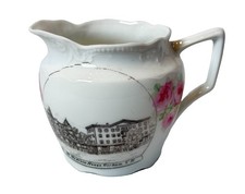 GORHAM NH NEW HAMPSHIRE Souvenir  Porcelain MADISON HOUSE  Trinket Creamer picture