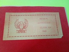 Huntington Beach Ca  1929 Senior Activities Booklet NAMES picture