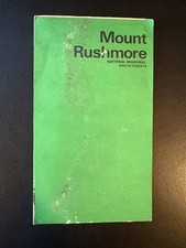 1974 Mount Rushmore National Memorial Foldout  Leaflet - South Dakota - WORN picture
