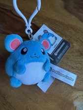 2014 Pokémon Center Marill Plush Keychain Clip On NWT Official Pokémon picture