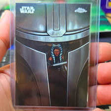 Topps 2024 Topps Chrome Star Wars Reflections Crossing Paths Ahsoka Tano R-12 picture