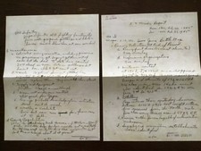 1945 WWII IWO JIMA REPORT (FEBRUARY 20th & 21st) AFTER INITIAL LANDING *(Repro)* picture