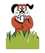 NES Duck Hunt Laughing Mocking Dog Water Resistant Sticker picture