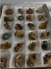 Druzy Chrome Chalcedony – 24 Piece Lot picture