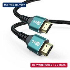 8K HDMI ARC/eARC Cable for Soundbar to TV 10FT, eARC HDMI 2.1 Cable, High Speed picture