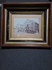 Antique c1900 Meyer & Farrar Carthage NY Factory Workers Horse Occupational... picture
