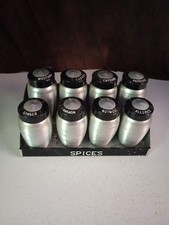 1950s MCM Kromex Aluminum Spice Set picture