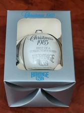Jim & Tammy Faye Bakker PTL Christmas Ornament Circa 1983 In Box New picture
