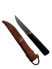 Tapio Wirkkala puukko knife w leather sheath Hackman Finland Finnish RARE picture