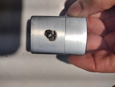 Vintage 1950-1957 Zippo US Marines Lighter pat.2517191 nice shape working picture