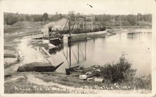 NW Benzonia Frankfort MI RPPC Betsie River Old BENZIE POWER CO. HOMESTEAD DAM 6 picture