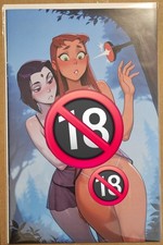 Keys Comics #1 Pin-Up Gallery Comic Book Topless Starfire picture